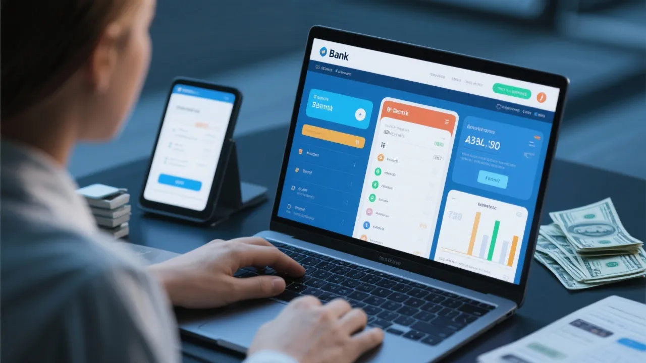 Gestão Financeira e Contas Bancárias Online