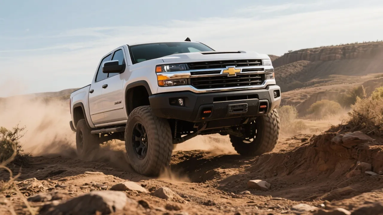 A Potência das Caminhonetes 4x4 Chevrolet