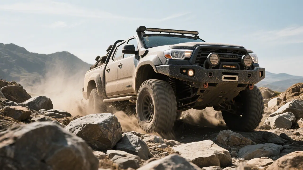 Atrações da Caminhonete 4x4