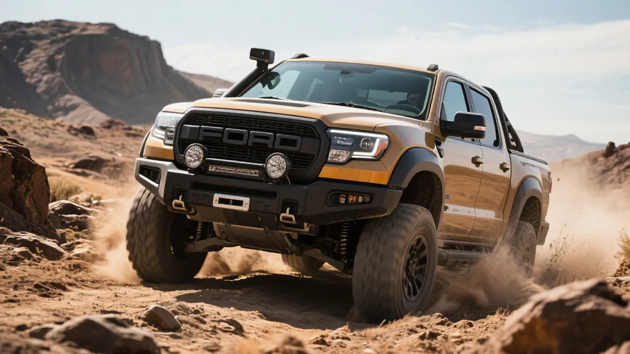 Explorando a Caminhonete 4x4