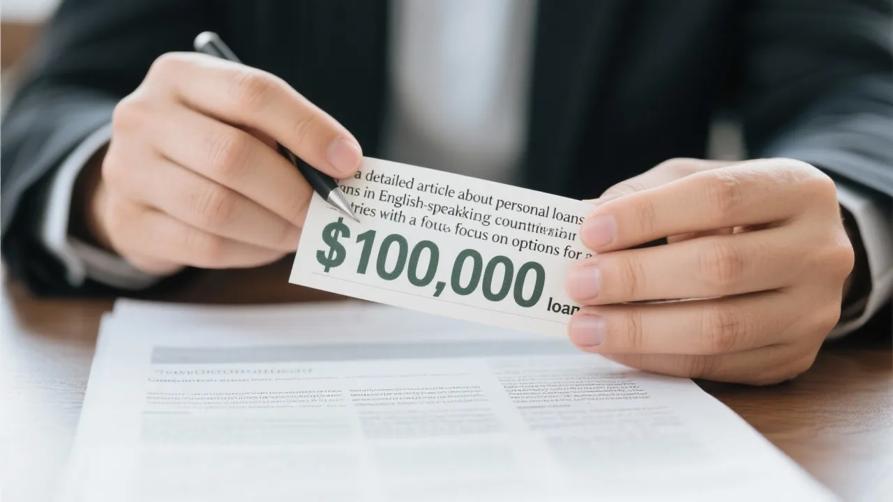 "Exploring $100K Loan Options Worldwide"