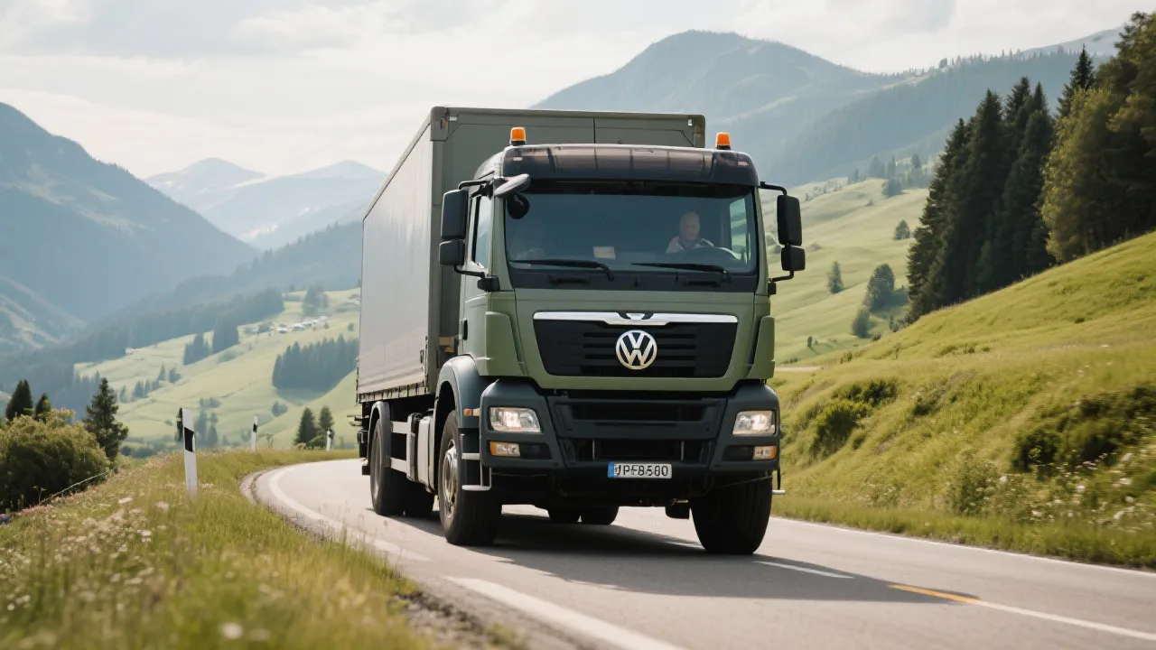 Guiando Caminhões Volkswagen Hoje