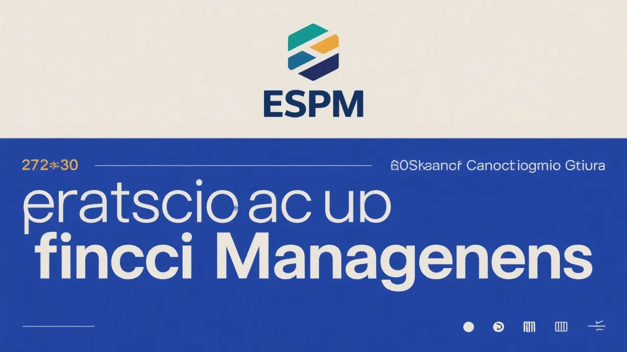 Eficiência na Gestão Financeira ESPM