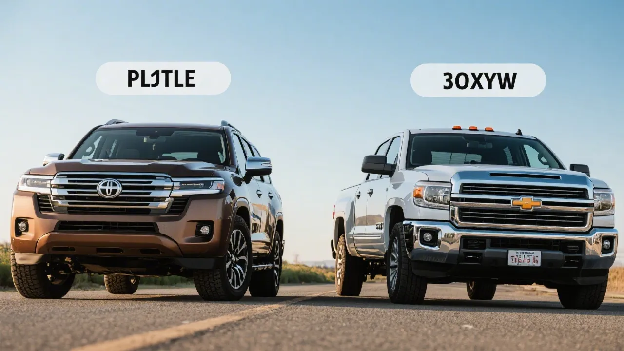 Comparando SUVs e Picapes