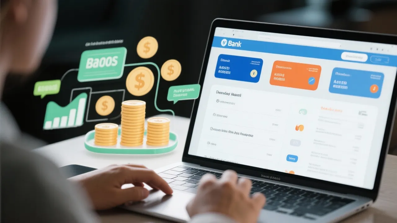 Gestão Financeira com Conta Bancária Online