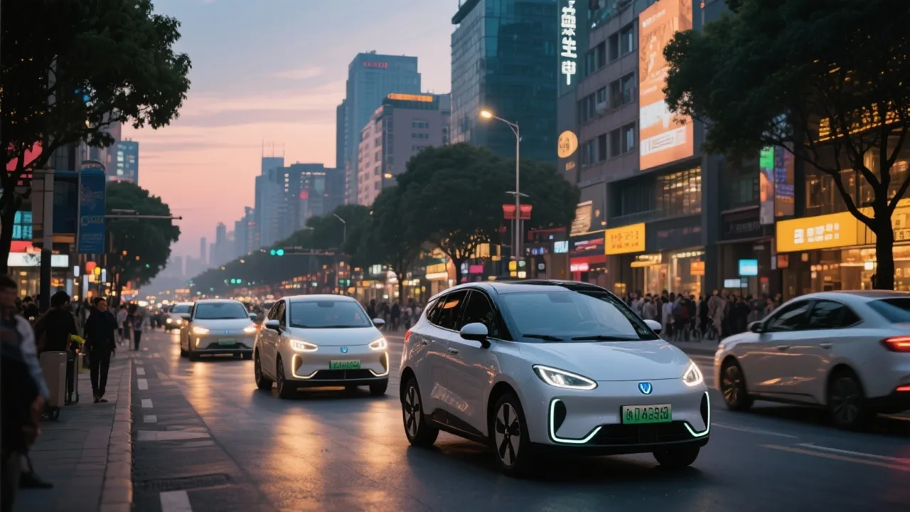 A Expansão dos Carros Elétricos Chineses