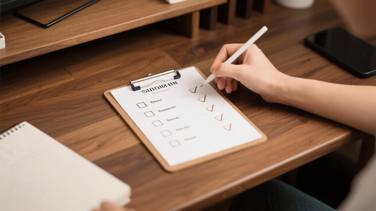 Checklist Fácil: Melhore sua Organização